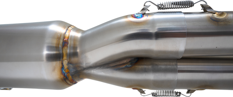 VANCE & HINES Hi-Output RR Exhaust System - Brushed - '17-'23 TOURING MODELS