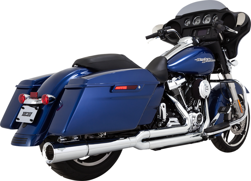 VANCE & HINES Pro Pipe Exhaust System - Chrome - '17-'24 TOURING MODELS