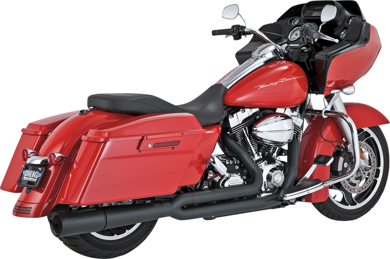 VANCE & HINES Pro Pipe Exhaust System - Black - '10-'16 TOURING MODELS