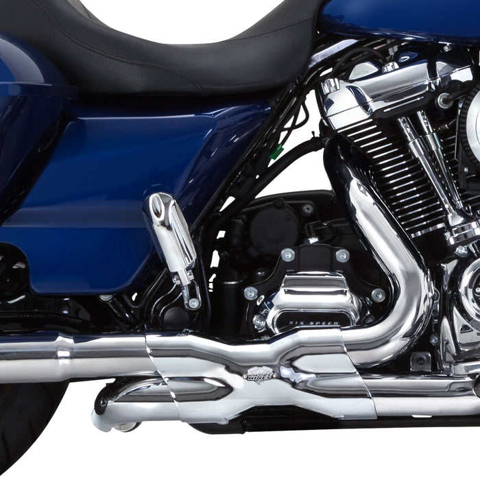 VANCE & HINES Power Duals Head Pipe - Chrome - '17-'24 TOURING MODELS