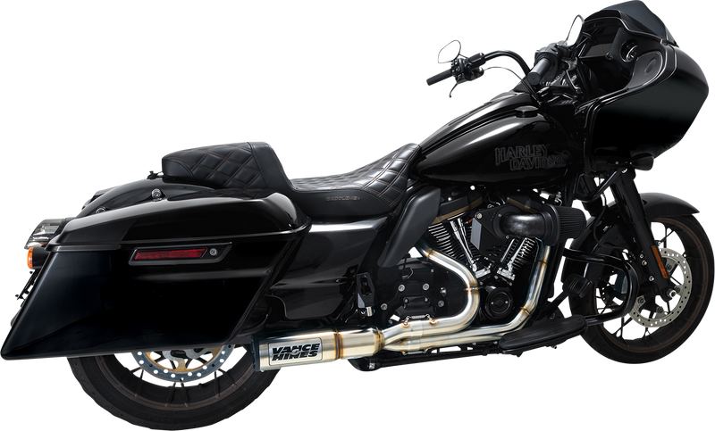 VANCE & HINES Hi-Output RR Exhaust System - Matte Black - '17-'23 TOURING MODELS