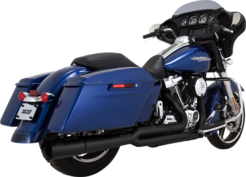 VANCE & HINES Pro Pipe Exhaust System - Black - '17-'24 TOURING MODELS
