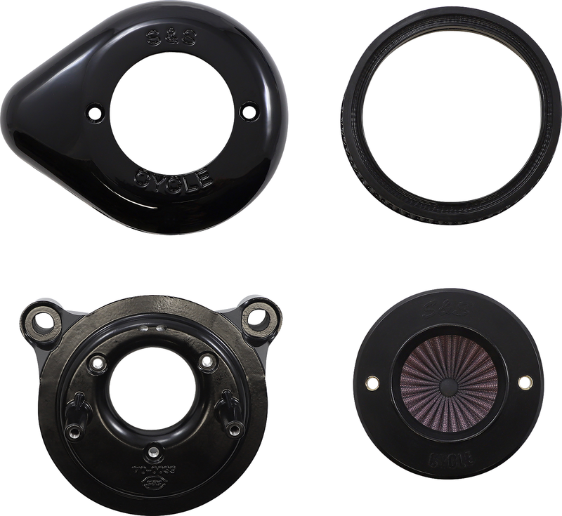 S&S CYCLE Air Stinger Stealth Air Cleaner Kit - Black