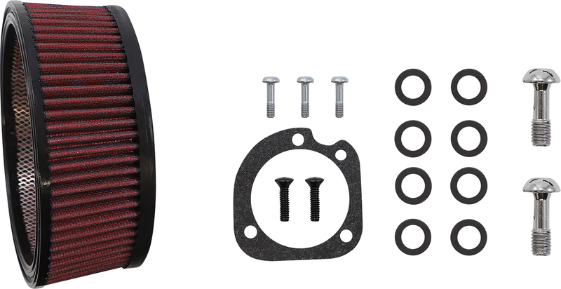 S&S CYCLE Air Stinger Stealth Air Cleaner Kit - Black