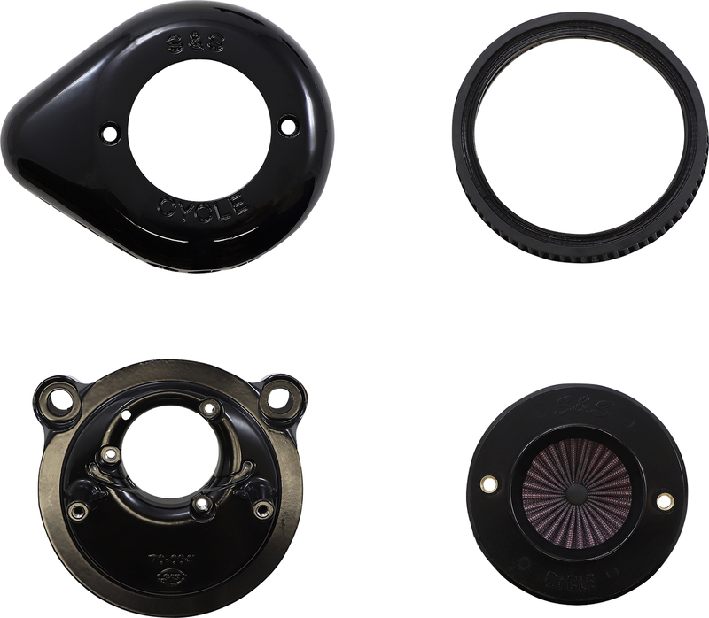 S&S CYCLE Air Stinger Stealth Air Cleaner Kit - Black