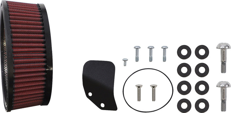 S&S CYCLE Air Stinger Stealth Air Cleaner Kit - Chrome