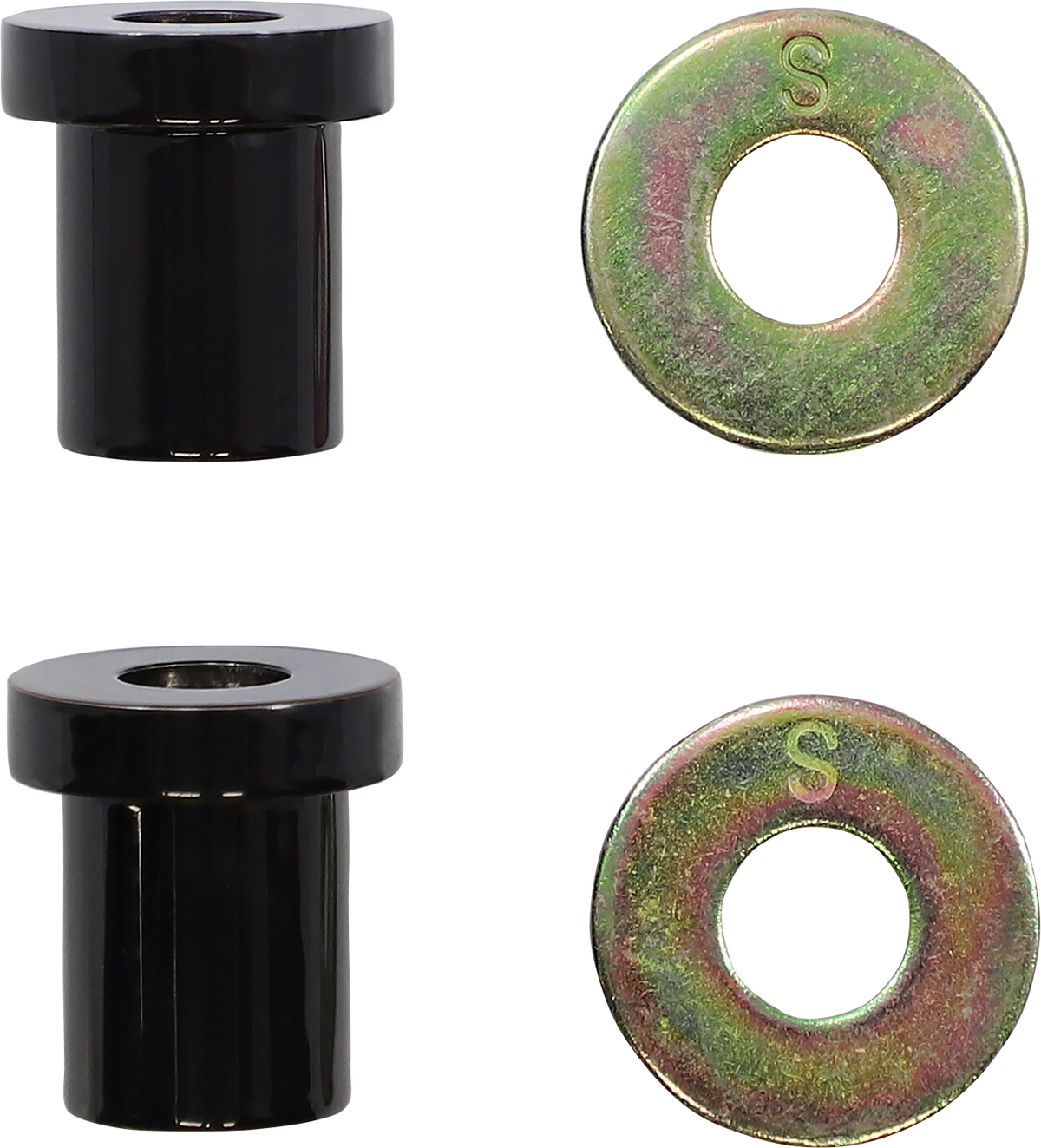 LA CHOPPERS Solid Handlebar Riser Bushing - Black — Lifestyle Cycles
