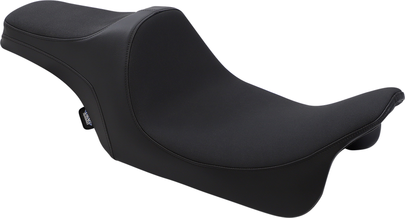 DRAG SPECIALTIES Predator III Slip Stop Smooth Vinyl Seat - Black - Touring '08-'23