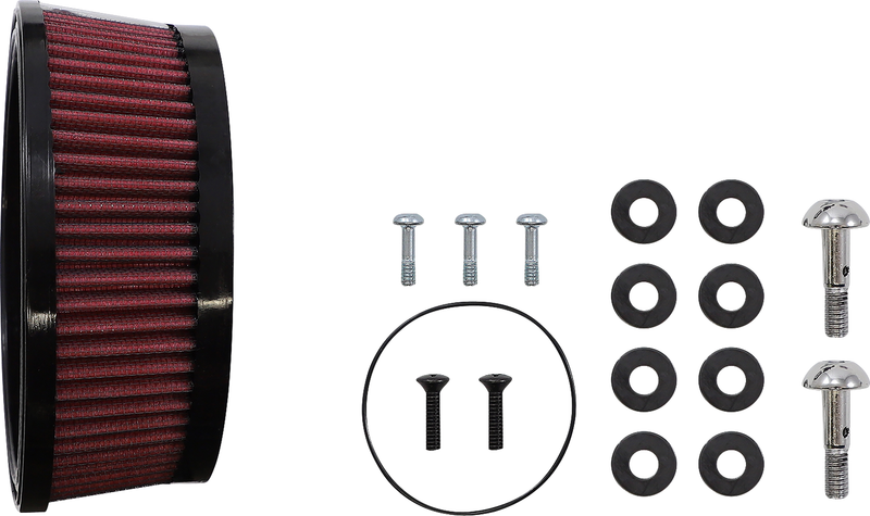 S&S CYCLE Air Stinger Stealth Air Cleaner Kit - Black