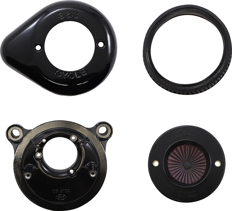 S&S CYCLE Air Stinger Stealth Air Cleaner Kit - Black