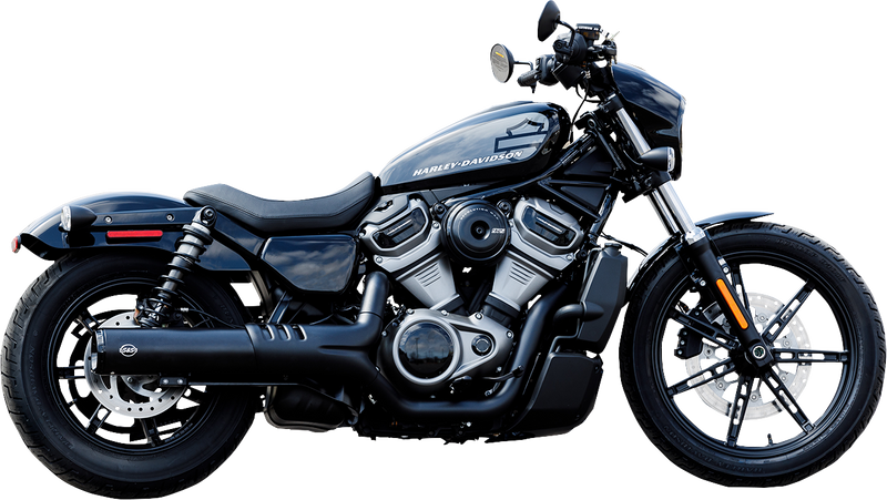 S&S CYCLE 4-1/2" Nightster RH975 Grand National Slip-On Muffler - Black