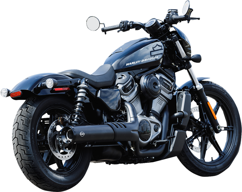 S&S CYCLE 4-1/2" Nightster RH975 Grand National Slip-On Muffler - Black