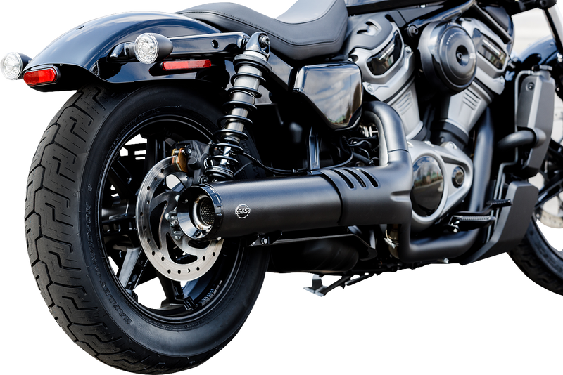 S&S CYCLE 4-1/2" Nightster RH975 Grand National Slip-On Muffler - Black