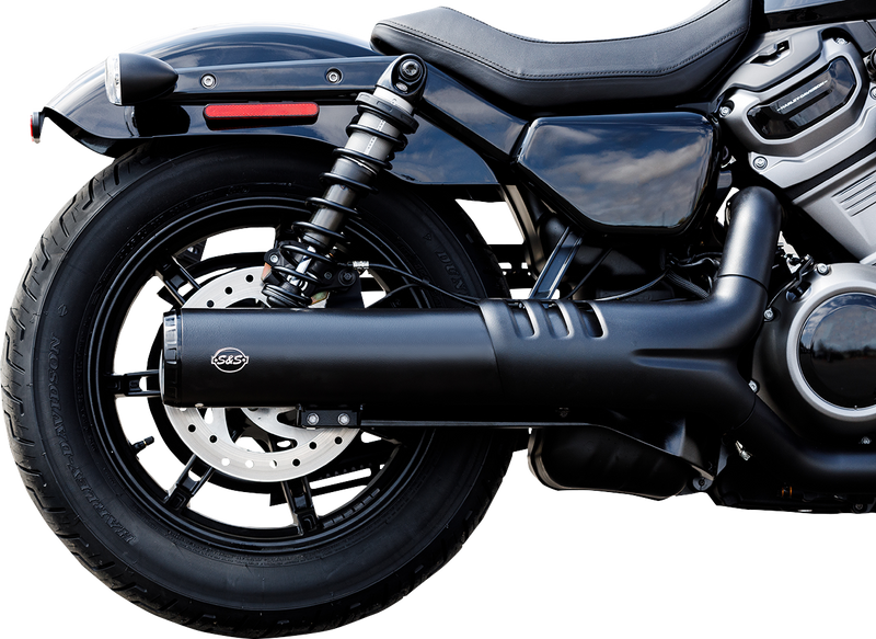 S&S CYCLE 4-1/2" Nightster RH975 Grand National Slip-On Muffler - Black