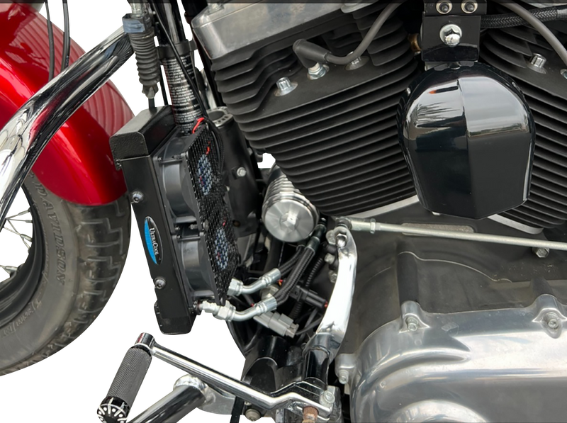 ULTRACOOL Oil Cooler Kit - Naked Black - Touring/Trike SMT-4NSS