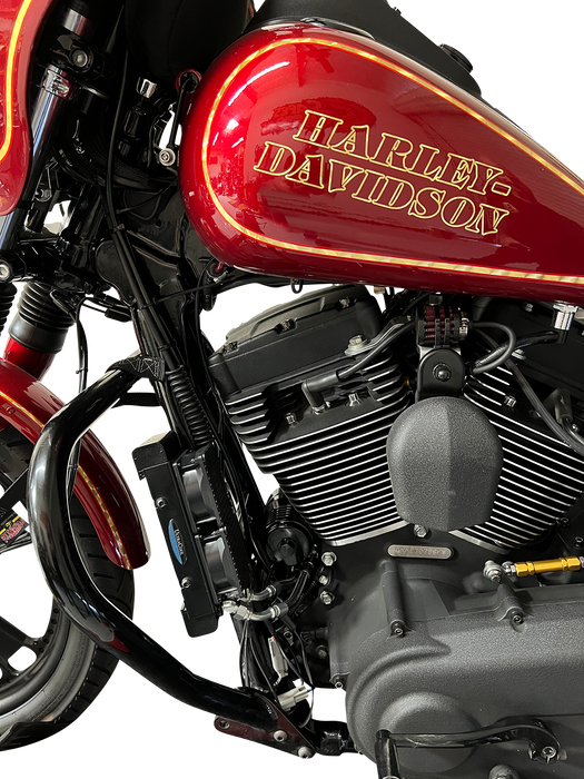 ULTRACOOL Side Mount Oil Cooler Kit - Naked Black - Sportster SMSP-2N