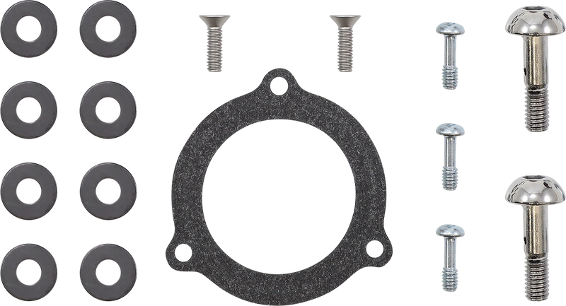 S&S CYCLE Air Stinger Stealth Air Cleaner Kit - Chrome Ring