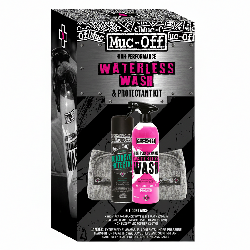 MUC-OFF USA Motorcycle Waterless Wash & Protectant Kit 20029US