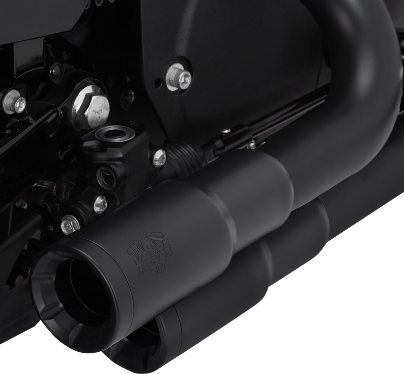 VANCE & HINES 2-into-2 Mini Grenades Exhaust System - Black - '14-'21 SPORTSTER MODELS