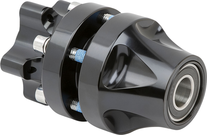 ARLEN NESS Front Single Disc Cartridge Hub Kit - Anodized Black - '18-'22 FXBB