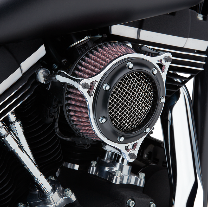 COBRA RPT Air Intake Kit - Black/Chrome