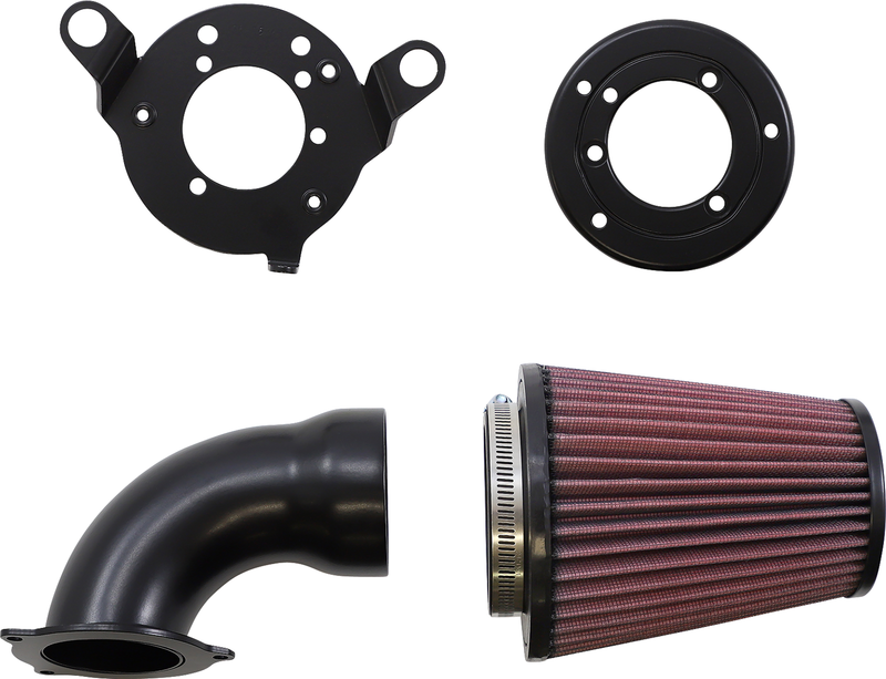 COBRA Cone Air Intake - Black - Twin Cam