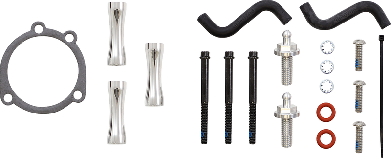 COBRA RPT Air Intake Kit - Black/Chrome