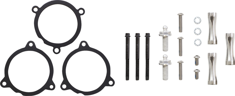 COBRA RPT Air Intake Kit - Black/Chrome