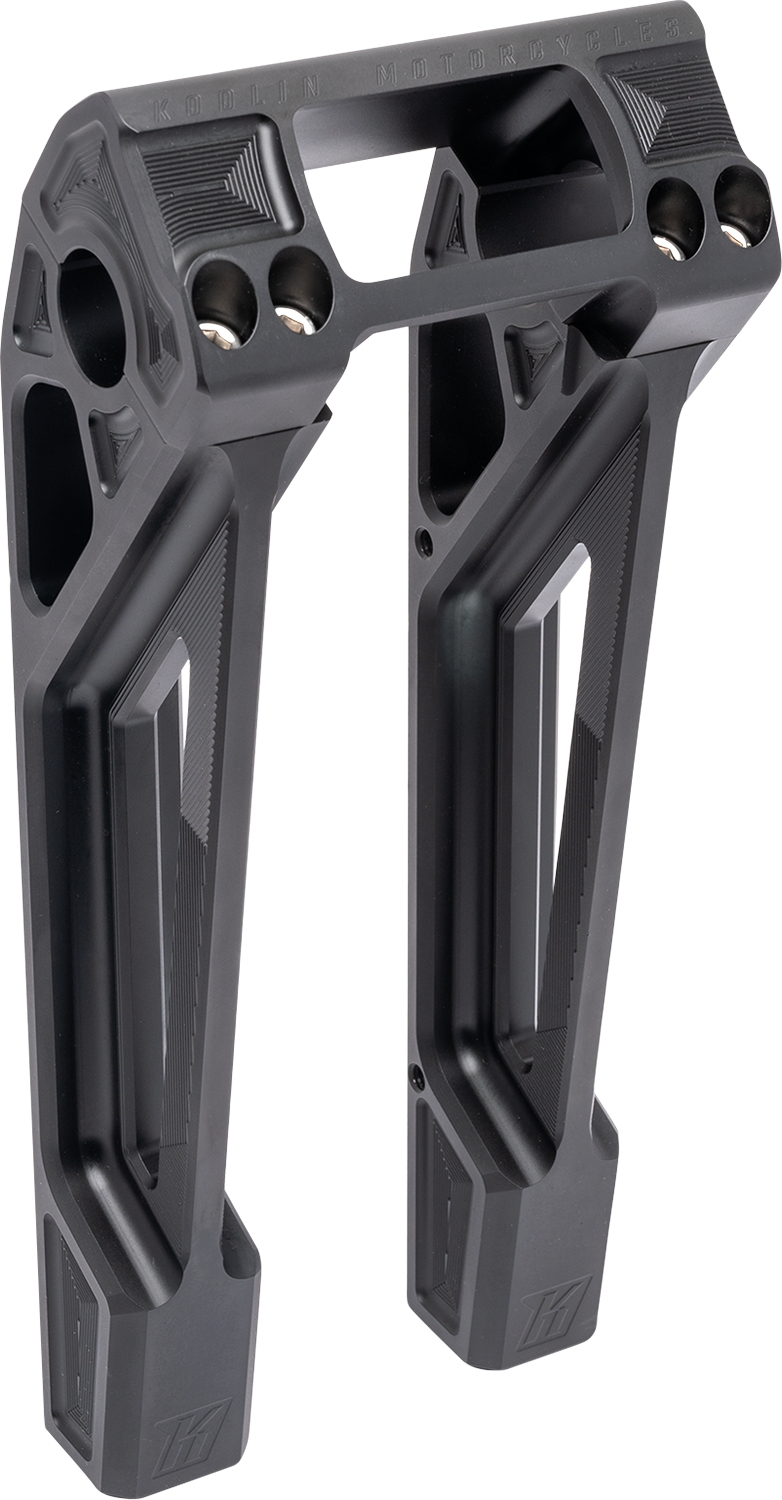 KODLIN USA FASTBACK RISERS 10" - BLACK