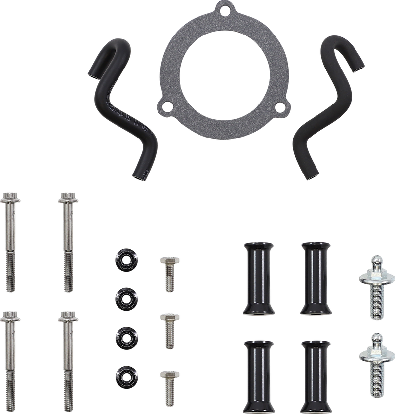 VANCE & HINES VO2 X Air Intake - Black Contrast -'08-'17 SOFTAIL & TOURING