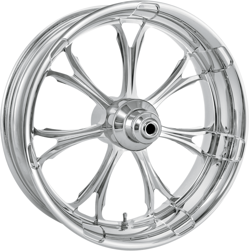 PERFORMANCE MACHINE (PM) Wheel - Paramount - Front - Dual Disc/with ABS - Chrome - 21x3.5 - '08-'22 TOURING