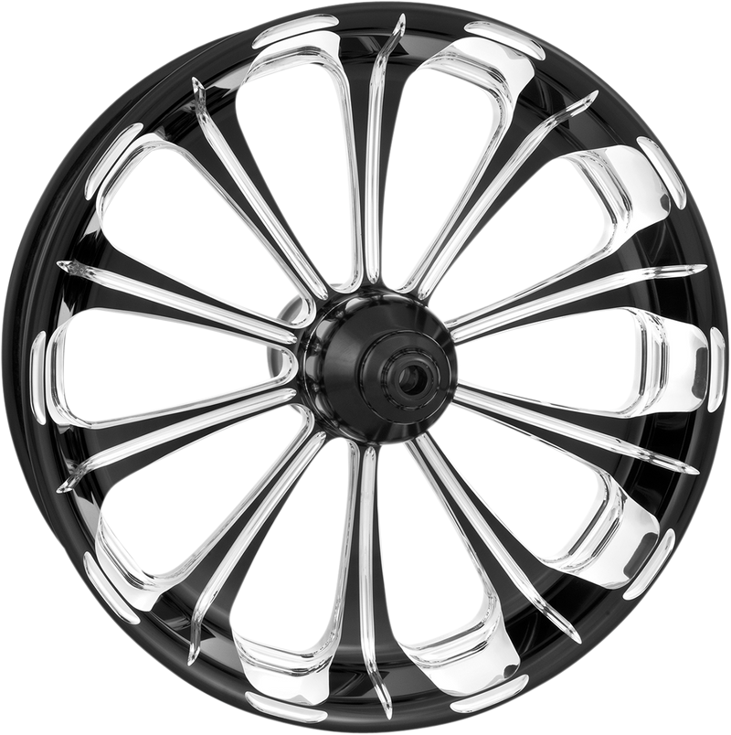 PERFORMANCE MACHINE (PM) Wheel - Revolution - Front - Dual Disc/without ABS - Platinum Cut* - 21x3.5 - '14-'19 TOURING