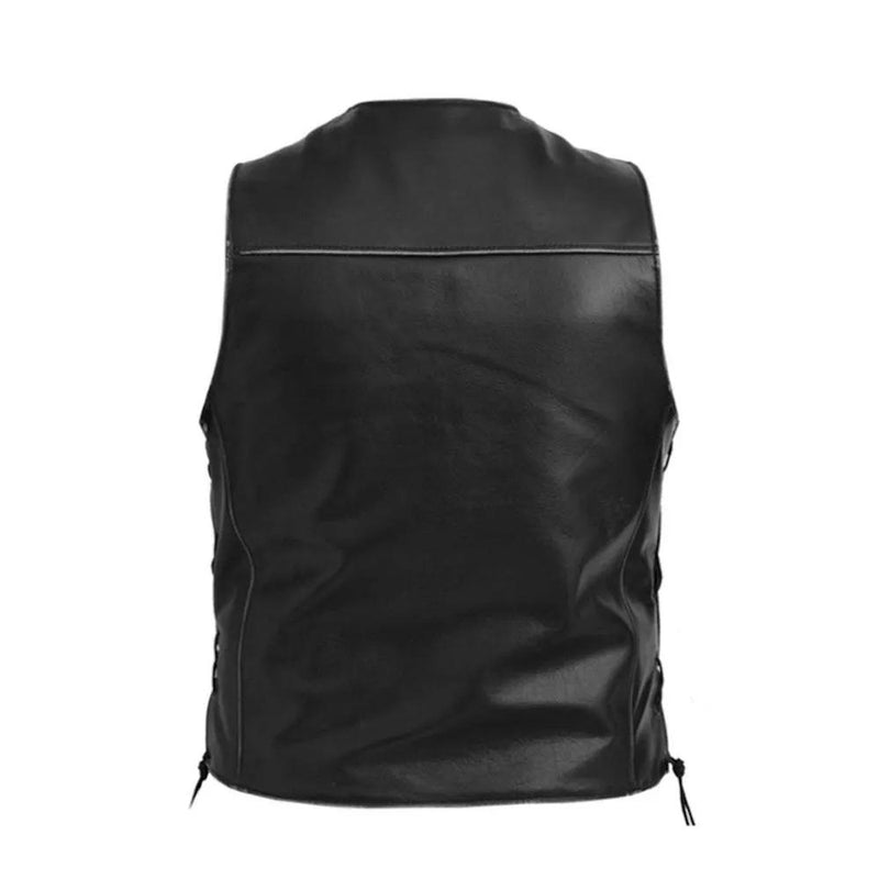Billy - Mens Premium Leather Vest
