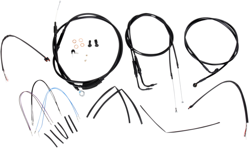 BURLY BRAND Control Kit - 18" Ape Hanger Handlebars