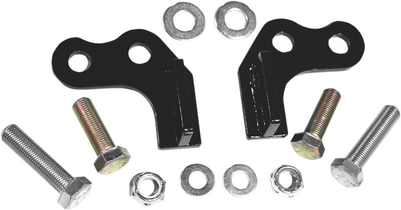 BURLY BRAND Rear Lowering Kit - Black - Lowers 1" - '04 XL
