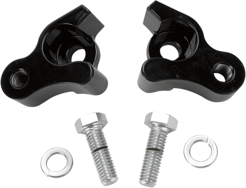 BURLY BRAND Rear Lowering Kit - Black - Lowers 1" - '09-'16 FL