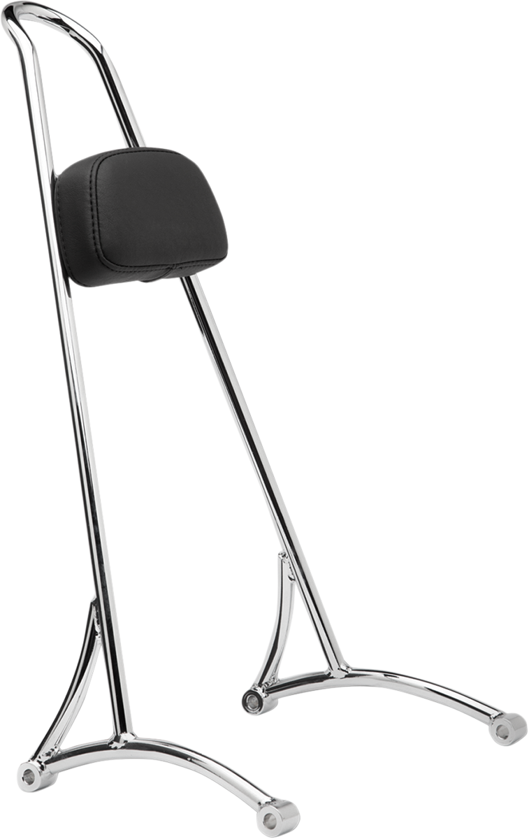 BURLY BRAND Tall Sissy Bar - Chrome