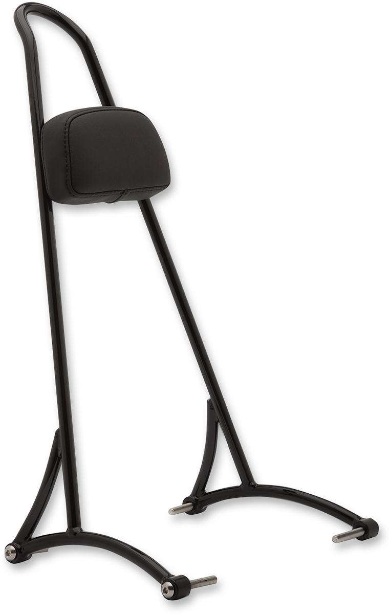 BURLY BRAND Tall Sissy Bar - Black