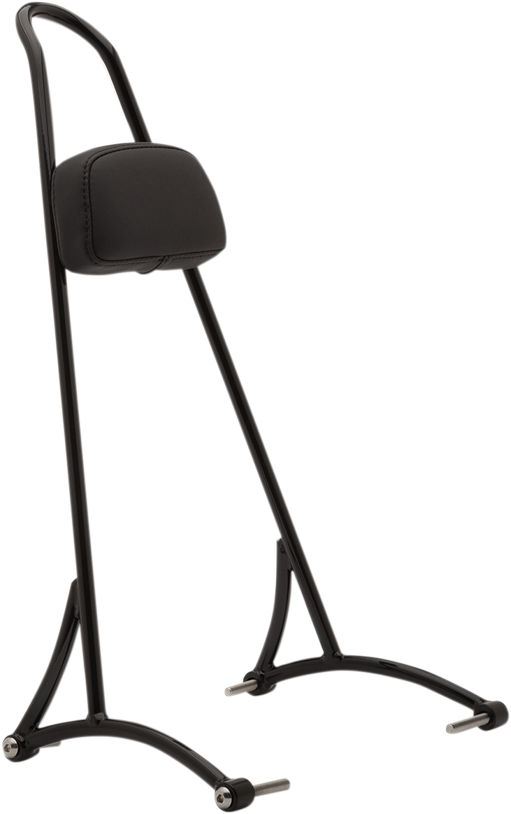 BURLY BRAND Tall Sissy Bar - Black