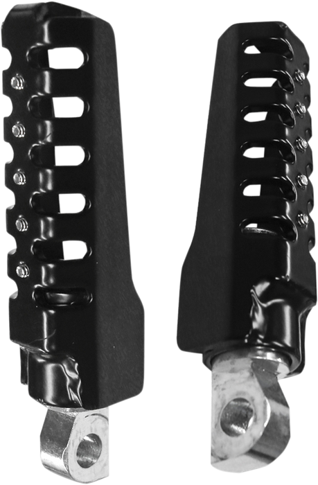 BURLY BRAND Razorback Footpegs - Black
