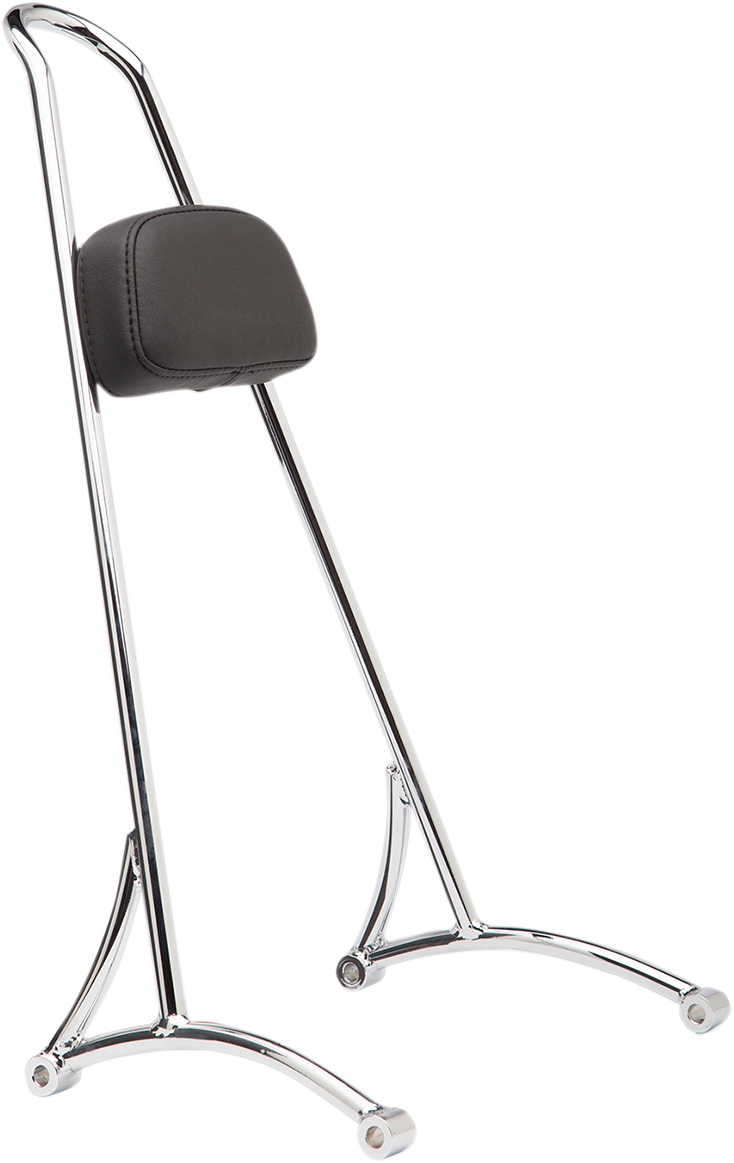 BURLY BRAND Tall Sissy Bar - Chrome