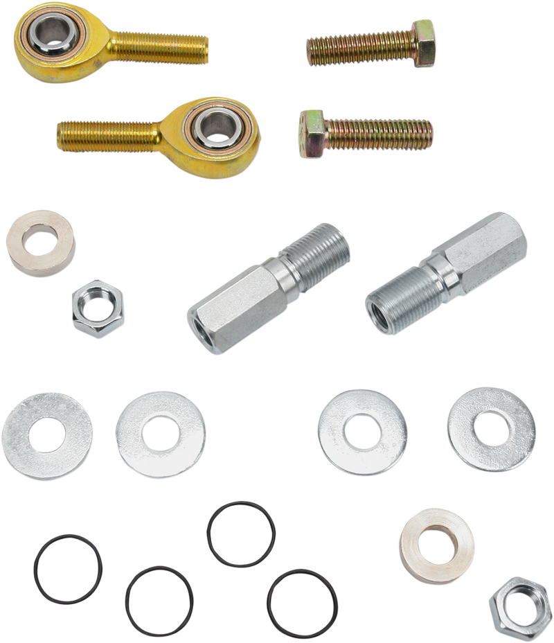 BURLY BRAND Adjustable Shock Lowering Kit - Standard Finish - Lowers 0"- 2"
