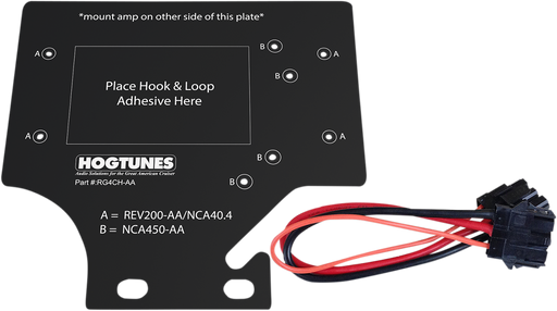 HOGTUNES Amplifier Mounting Plate - '98-'13 Road Glide RG4CH-AA