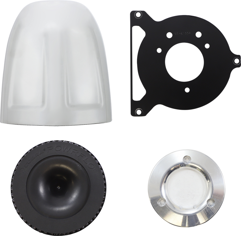 COBRA PowrFlo Air Intake Kit - Chrome