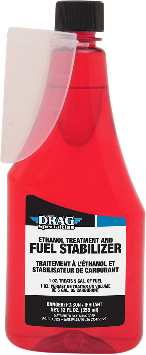 DRAG SPECIALTIES Ethanol Treatment and Fuel Stabilizer - 12 U.S. fl oz.