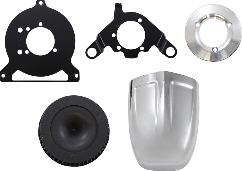 COBRA PowrFlo Air Intake Kit - Chrome