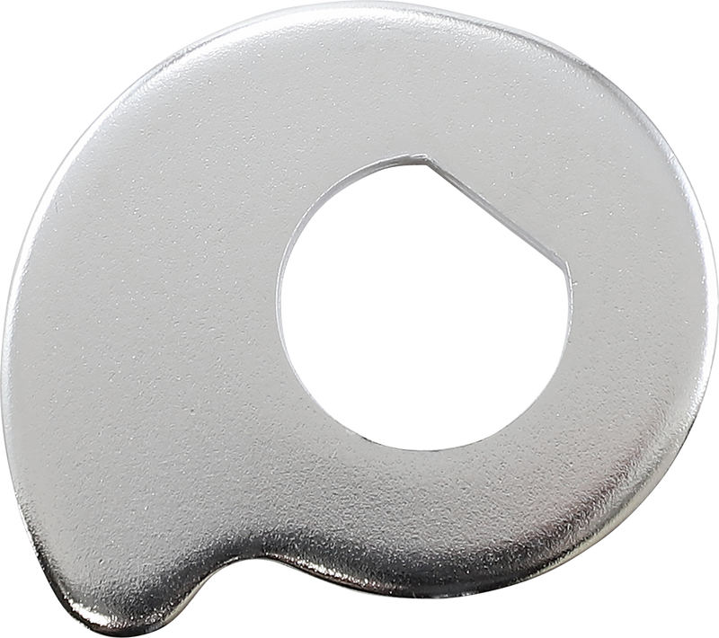 DRAG SPECIALTIES Replacement Rear Axle Cam Adjuster - Chrome - '02-'19 FLH