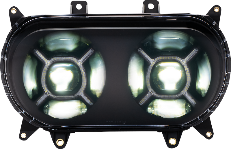 CUSTOM DYNAMICS Double-X Led Headlights For RoadGlide 2015-2024