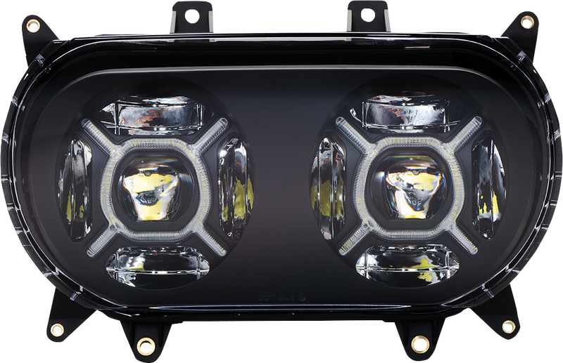 CUSTOM DYNAMICS Double-X Led Headlights For RoadGlide 2015-2024