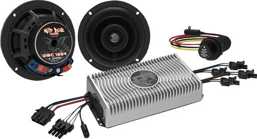 WILD BOAR AUDIO Amplifier/Speaker/Bluetooth Controller - FLHT WBA FLHT-BT KIT